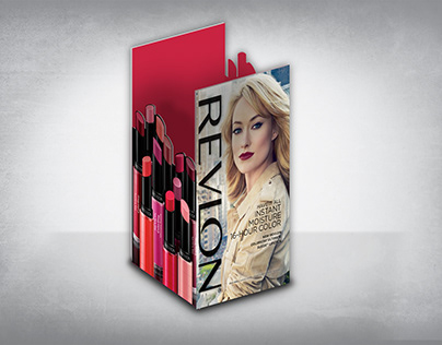Revlon Point of Sale - Di Cut stand