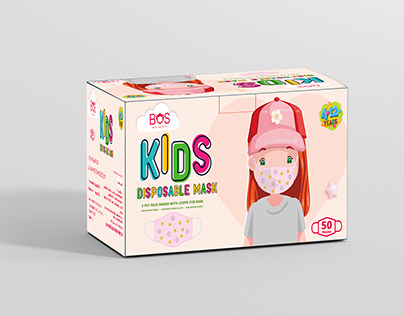 biosafety kids disposable face mask