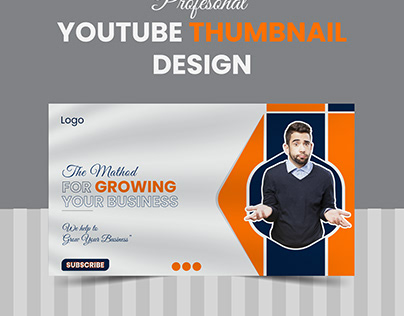 Youtube Thambnail vectore design