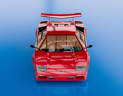 Lamborghini Countach 5000 QV | 3D model