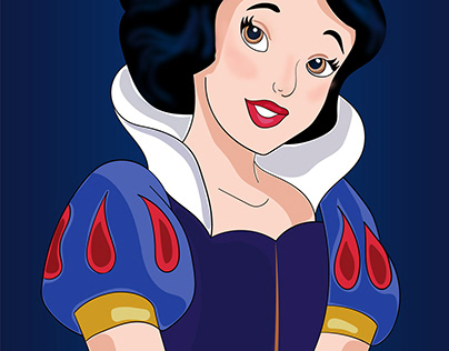 Disney Princess - Snow White digital illustrastion