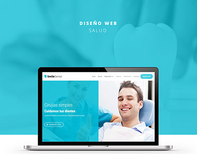 Diseño web clínica odontológica - smiledental