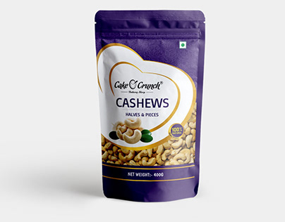 Cashews Pouch Design