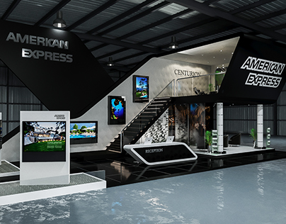 American Express Exhibition Stand Design