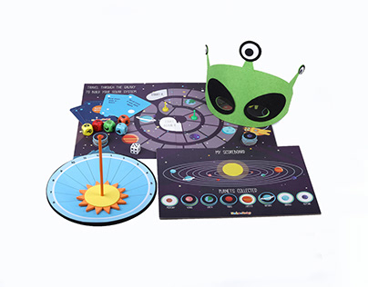 Space Themed Activity Kit For Children Aged 6-7