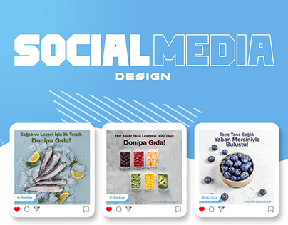 Social Media Design // Donipa Gıda
