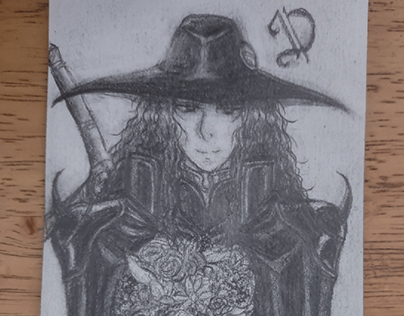 Vampire Hunter D with a Bouquet