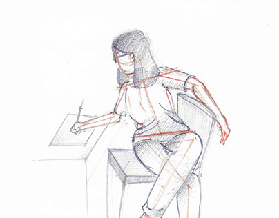 Demanding Posture Sketches