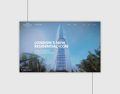 The Madison - Premium real estate website (UI/UX)