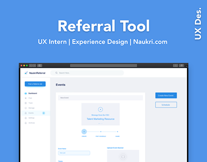 Referral Tool Experience Design | Naukri.com - UI UX