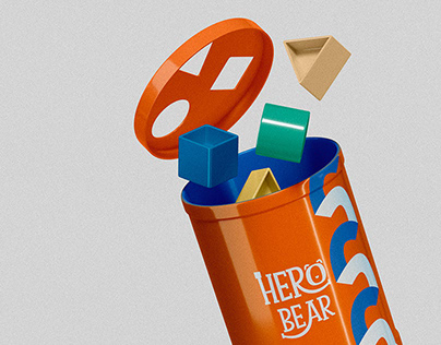HEROBEAR | Educational Toys Brand Identity
