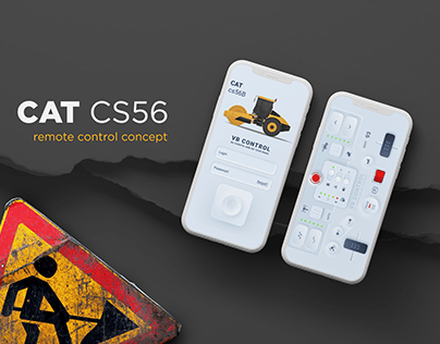 Remote control concept CAT CS56