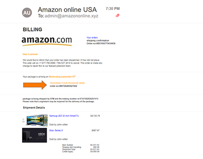 Amazon-Billing-Page