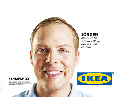 Campagne affichage IKEA FAMILY