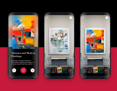 AR based Art Gallery Frame Concept App