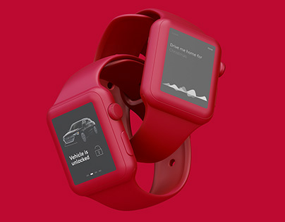 Audi Smartwatch UI