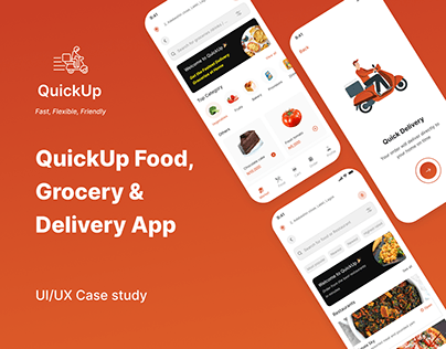 QUickUp Food and Grocery Mobile App