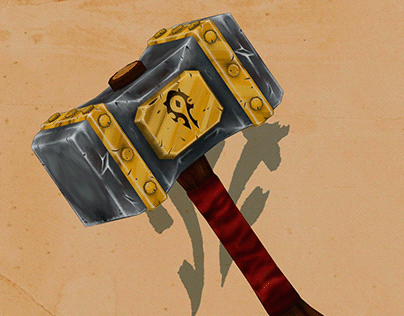 Hammer of the horde (warcraft fan art)