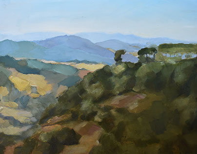 Plein Air Painting in Italy
