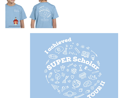 Catholic Schoolhouse T-shirt Design and Social Post