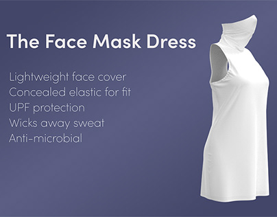 THE FACE MASK DRESS