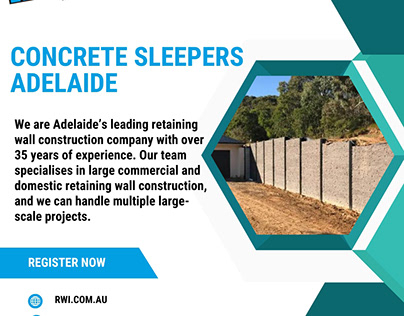 Concrete Sleepers Adelaide: Retaining Wall Industries