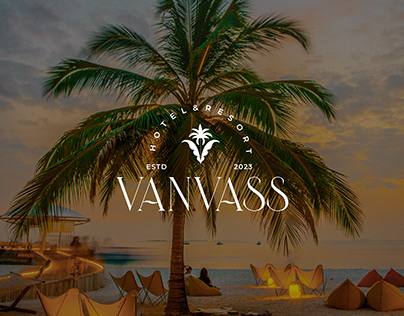 Vanvass Hotel & Resort Logo Design