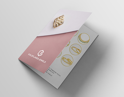 Gold Flakes Brochure Design