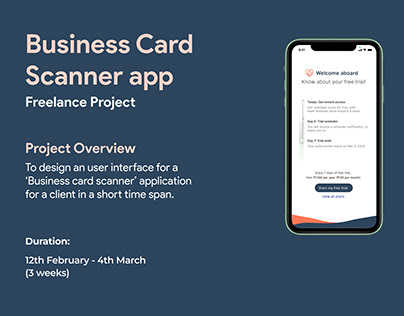 LeadScan Business card scanner app