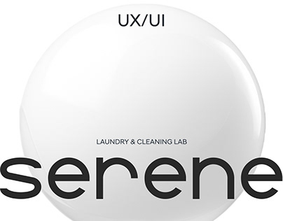 UI/UX Design | Serene | Dry cleaning