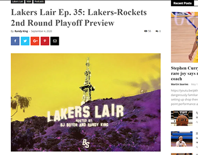 Lakers-Rockets 2nd Round Playoff Preview