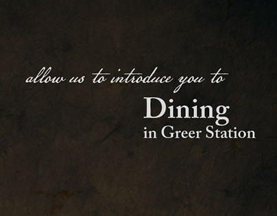 Greer Station - Guide to Dining in Greer