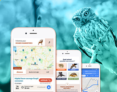 Site mobile -Centres de sauvegarde de la faune sauvage