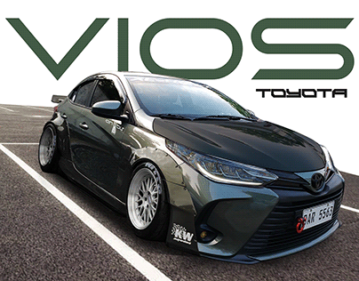 Toyota Vios Photoshop Edit