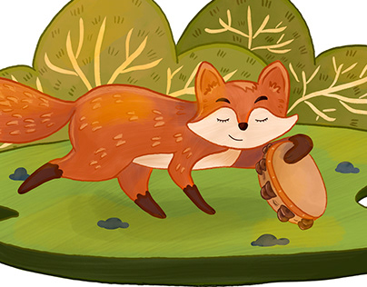 Musical Animals - Children's Book Illustration