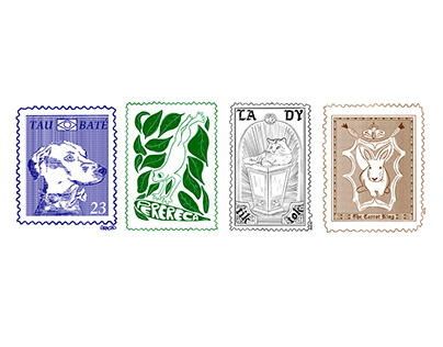 Selos (vintage stamps)