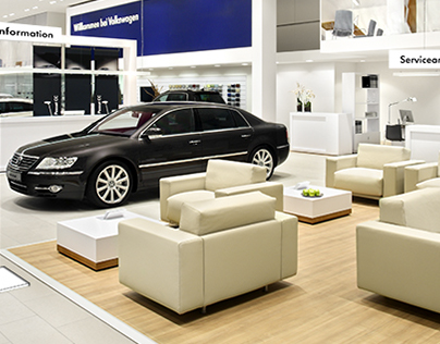 VW Car Dealership Showroom