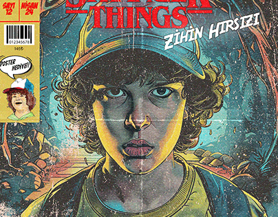 Project thumbnail - Stranger Things Comic Design