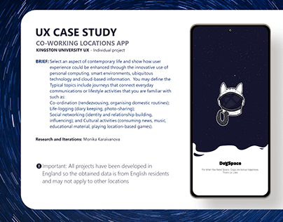 UX Case study- Dog Space