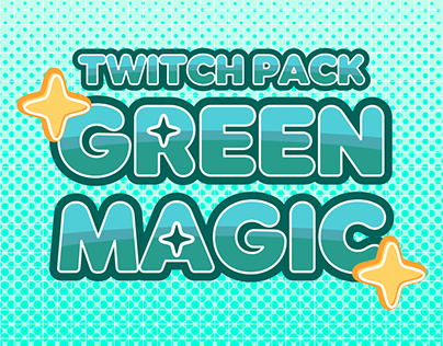 Green Magic | Twitch Stream Pack | Overlays FREE