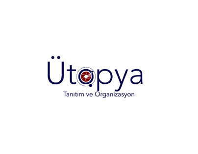 Ütopya Tanıtım ve Organizasyon marka logo tasarımı
