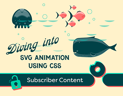 Illustrator to SVG Animation Using CSS | Subscribers