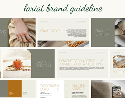 Lariat Brand Guideline design