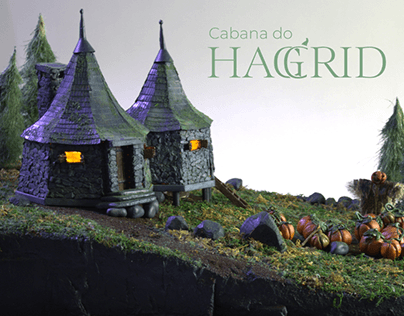 Cabana do Hagrid | Modelos e Maquetes