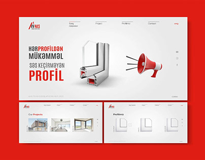 EVAKS Company Website Design