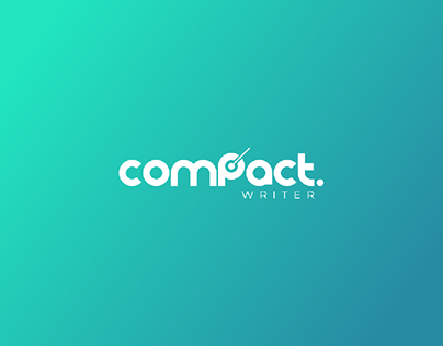 Compact Writer Logo Design