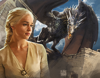 Daenerys Targaryen - Digital Painting