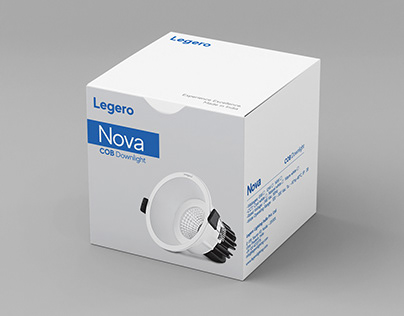 Packaging Design for Legero Lighting