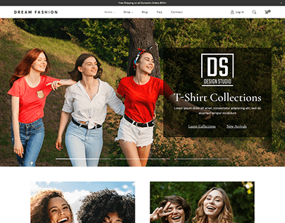 Clothing brand Shopify Store Design | Shopify Expert