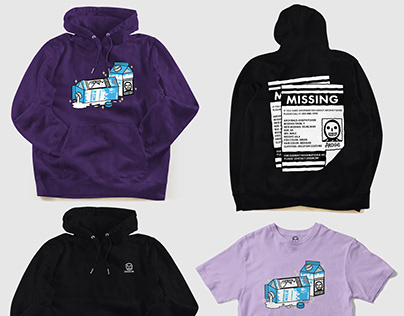 DNSMCBR «MISSING ARCHIE MILK» T-SHIRTS AND HOODIES